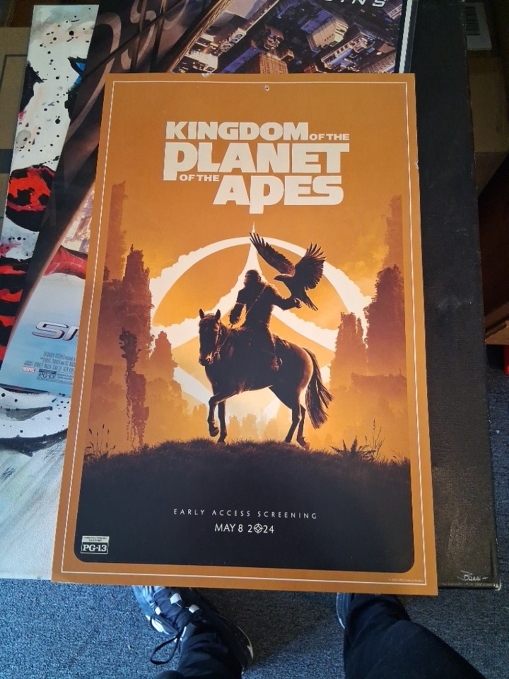 Kingdom of the Planet of the Apes Movie Posterfrom Theater